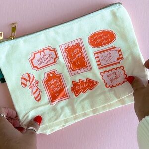 page Bookish Zip Pouch